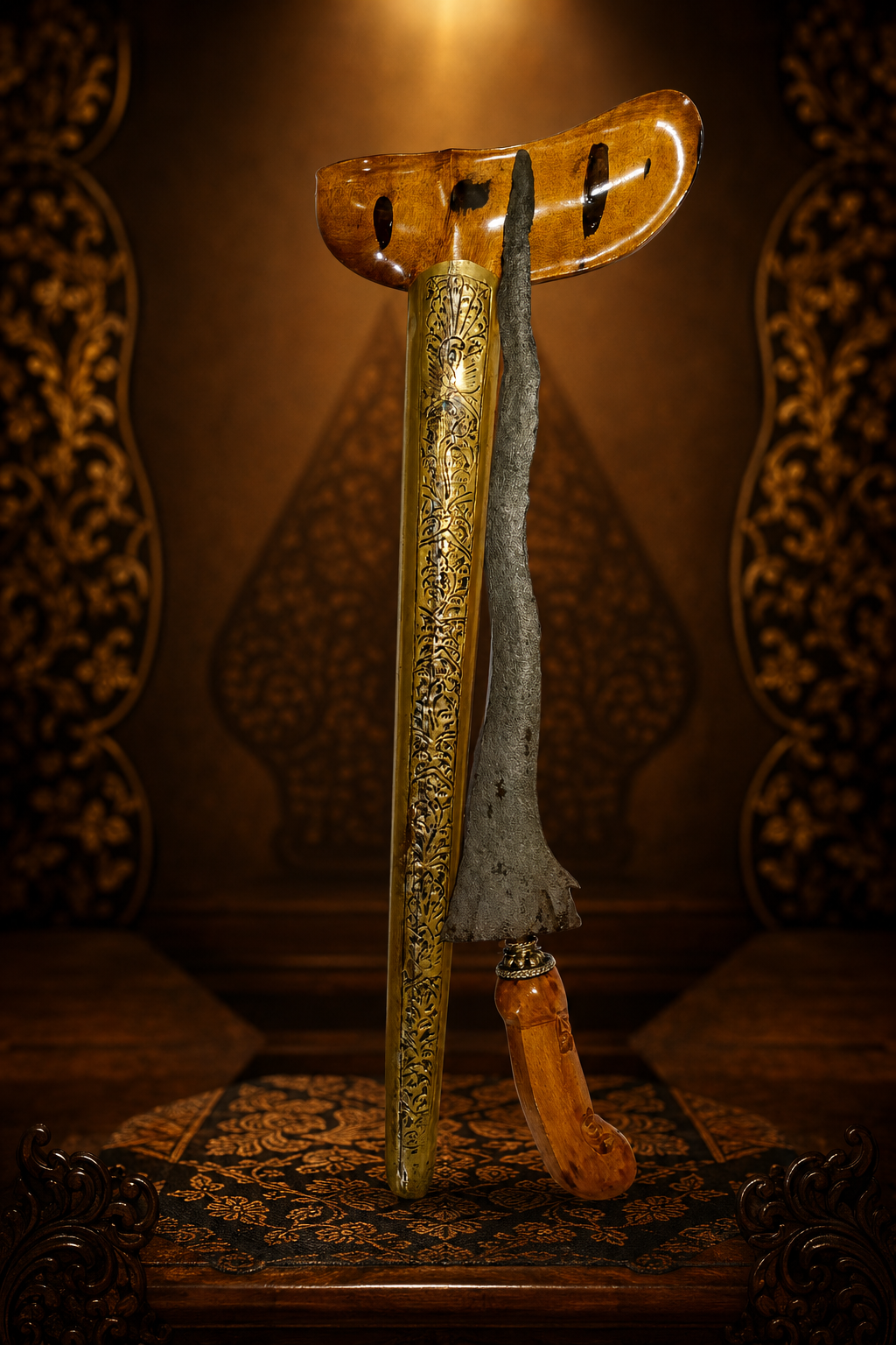 Keris Normal Luk — Data Dhapur/Pamor Belum Ditetapkan